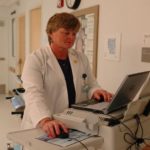 KAREN SMITH, the director of emergency services at Newport Hospital, finds that the summer months bring more dehydration patients into the ER than the rest of the year.  / 