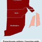 U.S. foreclosures surge in June IN MAY, the most recent period for which county data were available, foreclosure rates were high in four of five Rhode Island counties, RealtyTrac data show. /