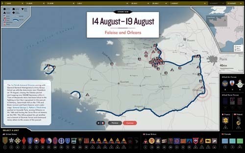 GRAPHIC DESIGNER John Caserta won a national award for creating interactive maps such as this one of the Normandy invasion in World War II. / GRAPHIC DESIGNER John Caserta won a national award for creating interactive maps such as this one of the Normandy invasion in World War II. /