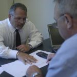 PAWTUCKET CREDIT UNION Senior Vice President Paul J. Cappello, left, with Bill Dawson, VP of mortgage origination. / 