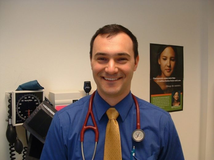 DR. AARON WAY said he prefers to serve a whole family so he can understand a patient's habits and social interactions. / DR. AARON WAY said he prefers to serve a whole family so he can understand a patient's habits and social interactions. /
