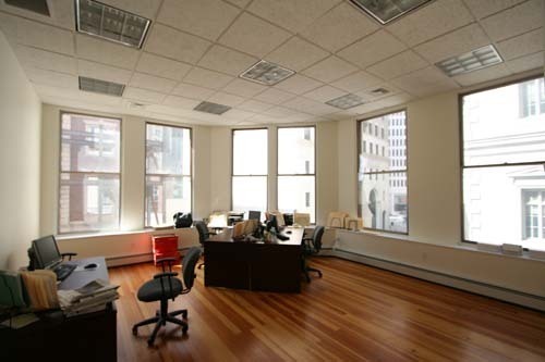 THE EQUITABLE BUILDING on Weybosset Street, shown below in its original incarnation, is being renovated to include a restaurant and office spaces, shown above. / THE EQUITABLE BUILDING on Weybosset Street, shown below in its original incarnation, is being renovated to include a restaurant and office spaces, shown above. /