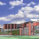 GILBANE is one of the few U.S. builders qualified for complex projects such as the Fort Belvoir Hospital, pictured above, being built near Washington, D.C. / 