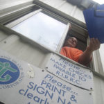 TIPPING POINT: Matt Letzia, a weighmaster for the R.I. Resource Recovery Corp., at the scale house in the Central Landfill. Since July 2007, commercial dumping fees have jumped more than 27 percent. / 