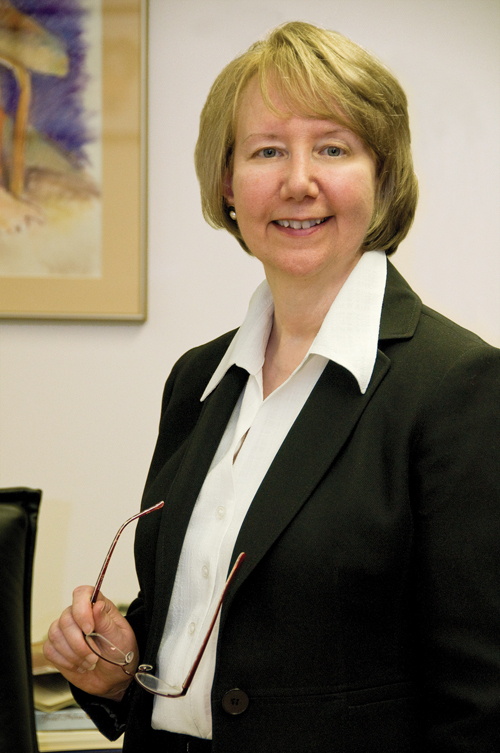 NANCY CARRIUOLO, president of RIC, said that growth in the nursing field has attracted outside funds to the school. / NANCY CARRIUOLO, president of RIC, said that growth in the nursing field has attracted outside funds to the school. /