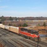 Despite losses, P&W rail a survivor CHUGGING ALONG: A Providence & Worcester Railroad Co. train arrives at the Port of Davisville in North Kingstown. Larger companies often hand off shipments to P&W to deliver to Quonset Point. /
