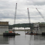 Newer is better, and bigger The $200 million bridge spanning the Taunton River between Fall River and Somerset is well on its way to a 2012 completion date. It towers over the existing Brightman Street Bridge, which will remain in place after the new bridge is completed, a political pawn in the proposed LNG terminal at Weaver’s Cove. For more, see Page 14. /