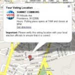 VOTERS CAN determine their polling place for Tuesday's election by visiting Google's maps. / 