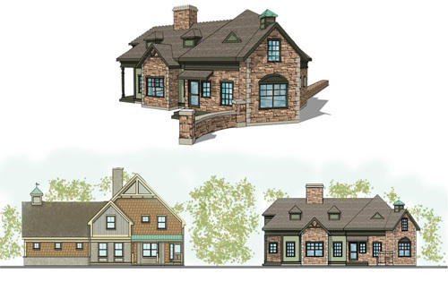 AFFORDABLE LIVING: Both market-rate condos, shown on the left, and affordable units, shown above and at the right, are slated for Ocean Road in Narragansett. / AFFORDABLE LIVING: Both market-rate condos, shown on the left, and affordable units, shown above and at the right, are slated for Ocean Road in Narragansett. /