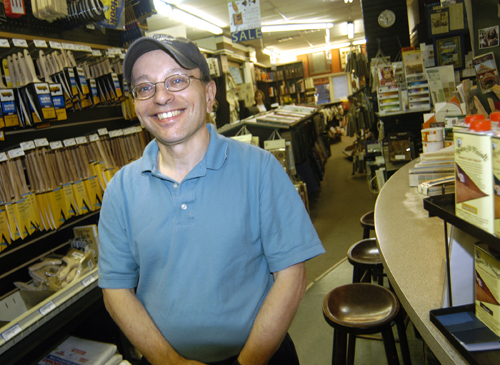 TOOLS OF THE TRADE: Adler’s Hardware co-owner Marc Adler says that the store is a frequent stop for college students looking for materials for school projects. / TOOLS OF THE TRADE: Adler’s Hardware co-owner Marc Adler says that the store is a frequent stop for college students looking for materials for school projects. /