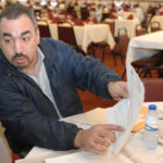 Sprinkler ruling weighs on business CODED LANGUAGE: Beira Alta owner Alfred Sarmento thinks fire-safety rules in Fall River unfairly target some establishments. /