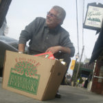 Robbins set standard for hospitality volunteerism HELPING HAND: The Grille on Main’s owner, Bill Pinelli, stops outside his East Greenwich restaurant with food he plans to donate to the Rhode Island Community Food Bank. /