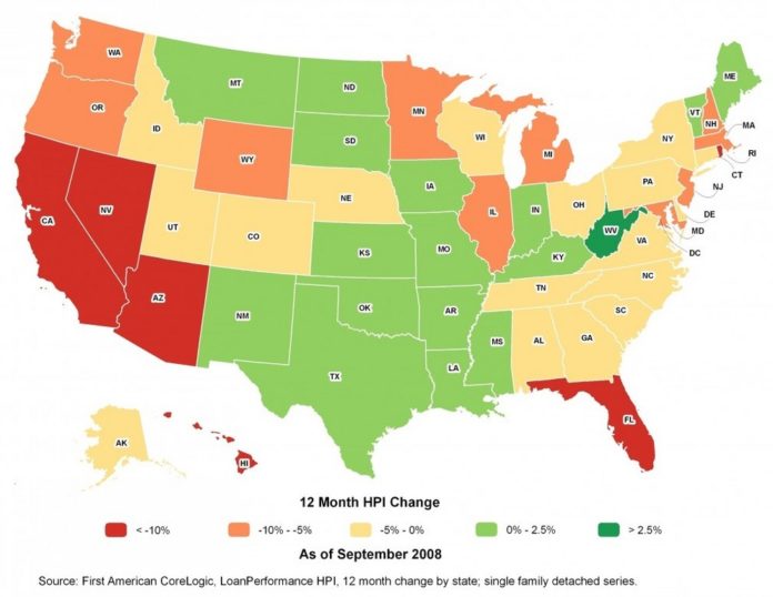 RHODE ISLAND ranked among the five worst states in terms of price drops for the median-valued home last month. / 
