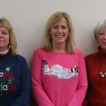 VNS HOME HEALTH SERVICES staff members, from left,  Lisa Northup, Deb Olivier and President Mary Lou Rhodes. / 