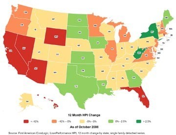 RHODE ISLAND was one of seven states to report a housing-price drop greater than 10 percent. / RHODE ISLAND was one of seven states to report a housing-price drop greater than 10 percent. /