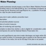 EPA regs
updated on
storm water /