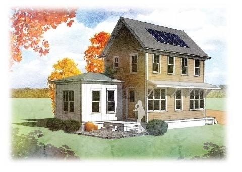 THE DEVELOPMENT would include 50 cottage-style apartments, 24 single-family homes and a small commercial center. / THE DEVELOPMENT would include 50 cottage-style apartments, 24 single-family homes and a small commercial center. /
