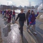 The start of something big Shape Up RI, the locally grown wellness program that encourages workplace participation in weight-loss activities, had its annual kickoff event Feb. 7 at Rhode Island College. Appropriately, the event included a walk around the campus. Over the last three years, nearly 20,000 Rhode Islanders have participated. /