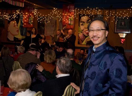 MUSICAL CHOPS: Chan’s Fine Oriental Dining owner John Chan was first inspired to start a jazz and blues club while attending music
venues in Providence when he was a college student. / MUSICAL CHOPS: Chan’s Fine Oriental Dining owner John Chan was first inspired to start a jazz and blues club while attending music
venues in Providence when he was a college student. /