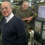 Succession path paved
by family at R&W Co. PLANNING AHEAD: William J. Roland, forefront, president of Roland & Whytock Co., is prepared to hand the reins to his son, William H. Roland III, the company’s vice president. /