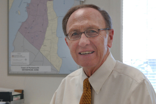 ECONOMIC STIMULANT: William E. Clark, Portsmouth director of business development, says the town has been active in advocating for the new Weaver Cove marina. / ECONOMIC STIMULANT: William E. Clark, Portsmouth director of business development, says the town has been active in advocating for the new Weaver Cove marina. /