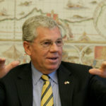 GOV. DONALD L. CARCIERI proposed his Small Business Stimulus Package in December. The plan would make loans available to companies. / 