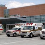 EMS survey finds gap in heart-attack response LOCALLY, only Rhode Island Hospital, shown above, The Miriam Hospital and Landmark Medical Center are equipped to do percutaneous coronary intervention. /