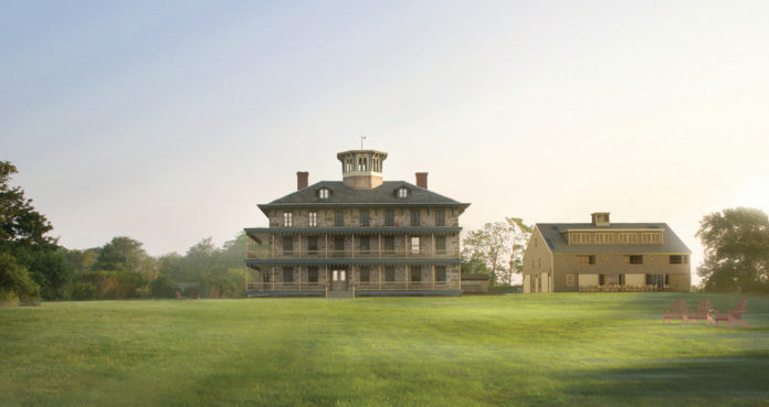 ORIGINALLY AN ESTATE owned by Civil War Colonel Henry Tillinghast Sisson, who also served as Rhode Island lieutenant governor, the Stone House was turned into an inn in the 1920s. / ORIGINALLY AN ESTATE owned by Civil War Colonel Henry Tillinghast Sisson, who also served as Rhode Island lieutenant governor, the Stone House was turned into an inn in the 1920s. /