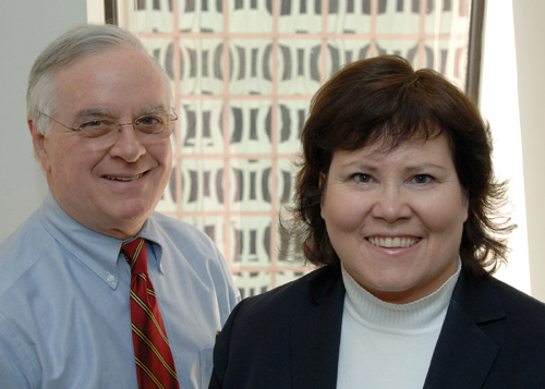 SETTING UP SHOP: Peter Lacouture and Patricia Igoe are new partners at Robinson & Cole, which recently opened a Rhode Island office. / SETTING UP SHOP: Peter Lacouture and Patricia Igoe are new partners at Robinson & Cole, which recently opened a Rhode Island office. /
