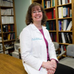 HER OWN PATH: Dr. Gail Skowron, chief of the Division of Infectious Diseases at Roger Williams Medical Center, had originally planned to become a veterinarian. / 