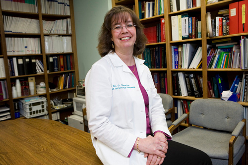 HER OWN PATH: Dr. Gail Skowron, chief of the Division of Infectious Diseases at Roger Williams Medical Center, had originally planned to become a veterinarian. / HER OWN PATH: Dr. Gail Skowron, chief of the Division of Infectious Diseases at Roger Williams Medical Center, had originally planned to become a veterinarian. /