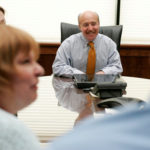 Finance firms combat rising stress TRYING TIMES: Kahn, Litwin, Renza & Co. Managing Director Alan H. Litwin says the firm is working to minimize stress the recession is adding to employees’ lives. /