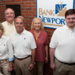 ALL THE WAY TO THE BANK: Bank Newport executives, from left: Director of Retail Banking Susan Replogle; President Tom Kelly; Senior Vice President Wayne Long; Customer Service Supervisor Maryellen Goode and Network Systems Manager Mike Gunsworth. / 