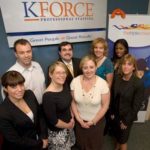 FULL STAFF: The employees at Kforce Professional Staffing offer career management for people looking for work in the technology, financial services and health care industries. / 