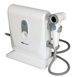 THE VELSCOPE SYSTEM, now being offered to all patients at Dr. Paul J. Matrullo and Associates, identifies tissue abnormalities using blue light that shows things invisible to the naked eye. Under the light, normal tissue looks apple-green, while abnormal tissues appear darker. / THE VELSCOPE SYSTEM, now being offered to all patients at Dr. Paul J. Matrullo and Associates, identifies tissue abnormalities using blue light that shows things invisible to the naked eye. Under the light, normal tissue looks apple-green, while abnormal tissues appear darker. /