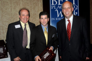 David Sweet, Pannone Lopes Devereaux & West, with Mark Murphy (Left) and Roger Bergenheim(Right) / PBN PHOTO/FRANK MULLIN