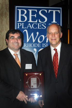 Carmine LaRocca of Kforce Professional Staffing  / PBN PHOTO/FRANK MULLIN