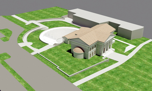 ALL GREEK TO ME: The 22,000-square-foot Hellenic Studies Center has been in the planning stage for nearly a decade. / ALL GREEK TO ME: The 22,000-square-foot Hellenic Studies Center has been in the planning stage for nearly a decade. /