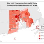 IN THE 12-month period that ended in May, the Providence-New Bedford-Fall River region saw 14,727 foreclosure filings. / 