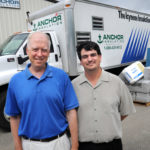 Investing in hopes of a stimulus STIMULATING THOUGHTS: Anchor Insulation President Greg Fiske, left, and Retrofit Manager Geoff Rielly have purchased new equipment and paid for training for employees in anticipation of federal stimulus funding. /