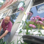 Nonprofits pressed to boost ‘fair share’ payments RISD GROUNDSKEEPER John Andrade tends to one of the school's flower beds near Providence's River Walk, which RISD workers help maintain. /