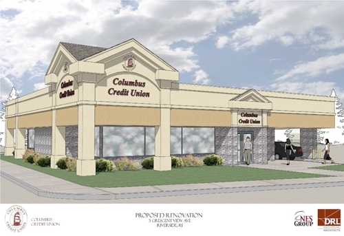 GRAND OPENING: Columbus Credit Union will move into the former East Providence Credit Union, which was shuttered in the early 1990s. / GRAND OPENING: Columbus Credit Union will move into the former East Providence Credit Union, which was shuttered in the early 1990s. /
