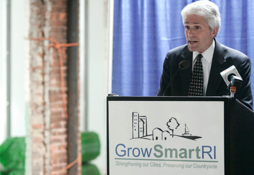 GROW SMART Executive Director Scott Wolf says the state has made progress in areas such as wind power and transportation issues. / GROW SMART Executive Director Scott Wolf says the state has made progress in areas such as wind power and transportation issues. /