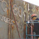 A WORKER at North Kingstown shipbuilder Senesco Marine. The company has received a $1.8 million stimulus grant. / 