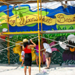 Public art seen as aid in attracting visitors THE MURAL in Woonsocket was funded by the Workforce Partnership of Greater R.I. as part of the ARRA. /