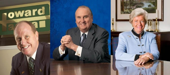 FROM LEFT: Howard W. Hanna III, chairman and CEO of Howard Hanna Real Estate Services; Arthur Ryan, former chairman, president and CEO of Prudential Financial Inc.; and Judith M. von Seldeneck, founder, chairman and CEO of Diversified Search. / FROM LEFT: Howard W. Hanna III, chairman and CEO of Howard Hanna Real Estate Services; Arthur Ryan, former chairman, president and CEO of Prudential Financial Inc.; and Judith M. von Seldeneck, founder, chairman and CEO of Diversified Search. /