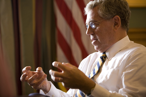 GOV. CARCIERI has not decided whether to appoint a new energy commissioner to succeed Andrew M. Dzykewicz, who resigned in July. / GOV. CARCIERI has not decided whether to appoint a new energy commissioner to succeed Andrew M. Dzykewicz, who resigned in July. /