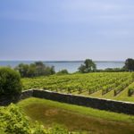 THE MIDDLETOWN property offers views of the Atlantic Ocean and Sachuest Point, as well as the Sakonnet Lighthouse, Gull Rock and the dramatic reefs at the mouth of the Sakonnet River. / 