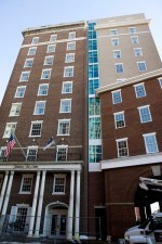 THE HAMPTON INN AND SUITES was one of a number of projects that were highlighted by Preserve Rhode Island and the Rhode Island Historical Preservation & Heritage Commission for furthering the cause of historic preservation in the state. / THE HAMPTON INN AND SUITES was one of a number of projects that were highlighted by Preserve Rhode Island and the Rhode Island Historical Preservation & Heritage Commission for furthering the cause of historic preservation in the state. /