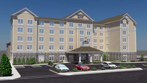 NEW BEDS: The 106-room Marriott Fairfield Inn and Suites Hotel will be the first downtown hotel in New
Bedford since 1969. / NEW BEDS: The 106-room Marriott Fairfield Inn and Suites Hotel will be the first downtown hotel in New
Bedford since 1969. /